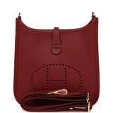 Hermes Evelyne 23 Rouge H Clemence Gold Hardware - Thumbnail View 1