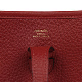 Hermes Evelyne 23 Rouge H Clemence Gold Hardware - Thumbnail View 8