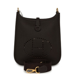 Hermes Evelyne TPM Ebene Clemence Gold Hardware