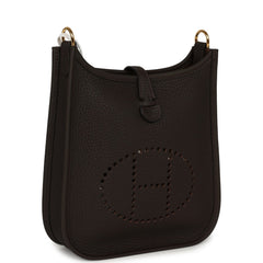 Hermes Evelyne TPM Ebene Clemence Gold Hardware