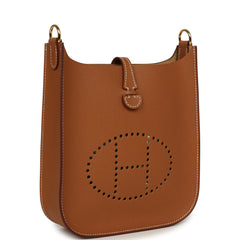 Hermes Evelyne Sellier TPM Gold Epsom Gold Hardware