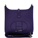 Hermes Evelyne 23 Purple Clemence Palladium Hardware - Thumbnail View 1