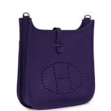 Hermes Evelyne 23 Purple Clemence Palladium Hardware - Thumbnail View 2