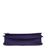 Hermes Evelyne 23 Purple Clemence Palladium Hardware - Thumbnail View 6