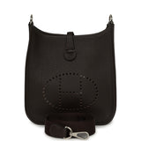 Hermes Evelyne TPM Bai Brun Clemence Palladium Hardware - Thumbnail View 1