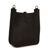 Hermes Evelyne TPM Bai Brun Clemence Palladium Hardware - Thumbnail View 2