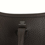 Hermes Evelyne TPM Bai Brun Clemence Palladium Hardware - Thumbnail View 7