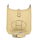 Hermes Evelyne TPM Vanille Clemence Palladium Hardware - Thumbnail View 1