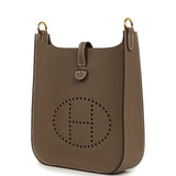 Hermes Evelyne Sellier TPM Etoupe Epsom Gold Hardware - Thumbnail View 5