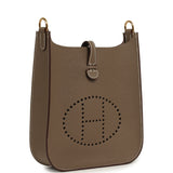 Hermes Evelyne Sellier TPM Etoupe Epsom Gold Hardware - Thumbnail View 2