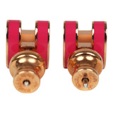 Hermes Mini Pop H Earrings Pink Enamel Lacquer Rose Gold Hardware - Thumbnail View 5
