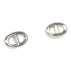 Hermes Farandole Stud Earrings Very Small Sterling Silver