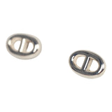 Hermes Farandole Stud Earrings Very Small Sterling Silver - Thumbnail View 5