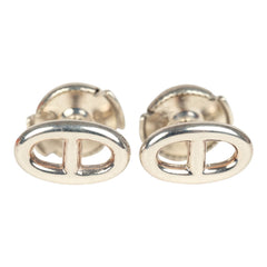 Hermes Farandole Stud Earrings Very Small Sterling Silver