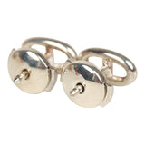 Hermes Farandole Stud Earrings Very Small Sterling Silver - Thumbnail View 3