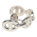 Hermes Chaine D'Ancre Enchainee Single Ear Climber Earring Sterling Silver - Thumbnail View 2