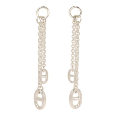 Hermes Farandole Drop Earrings PM Sterling Silver