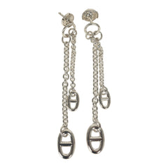 Hermes Farandole Drop Earrings PM Sterling Silver