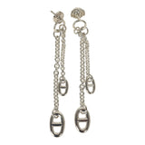 Hermes Farandole Drop Earrings PM Sterling Silver - Thumbnail View 1
