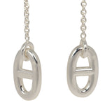 Hermes Farandole Drop Earrings Medium Sterling Silver - Thumbnail View 5