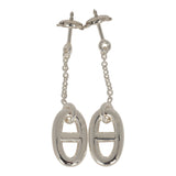 Hermes Farandole Drop Earrings Medium Sterling Silver - Thumbnail View 4