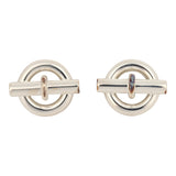 Hermes Mini Chaine D'Ancre Stud Earrings Sterling Silver - Thumbnail View 2
