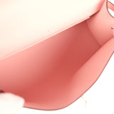 Hermes Kelly Pochette Rose Sakura Swift Palladium Hardware - Thumbnail View 8