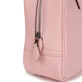 Hermes Mini Plume 21 Bag Rose Sakura Chèvre Palladium Hardware - Thumbnail View 7