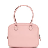 Hermes Mini Plume 21 Bag Rose Sakura Chèvre Palladium Hardware - Thumbnail View 5