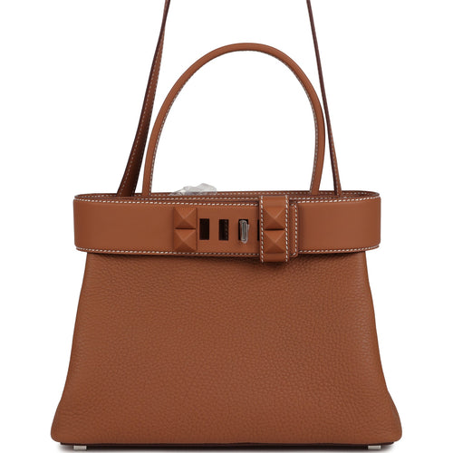 Hermes Medor Bag Gold Togo and Swift Palladium Hardware