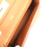 Hermes Mini 24/24 Bag Gold Evercolor and Swift Gold Hardware