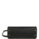 Vintage Hermes Kelly Sport 29 GM Black Ardennes Gold Hardware