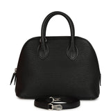Hermes 1923 Bolide Mini Black Chevre Mysore Palladium Hardware - Thumbnail View 1