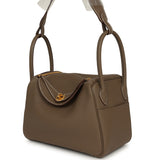 Hermes Lindy 26 Etoupe Clemence Gold Hardware - Thumbnail View 5