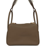 Hermes Lindy 26 Etoupe Clemence Gold Hardware - Thumbnail View 4