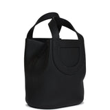 Hermes In-The-Loop 18 Black Clemence and Swift Gold Hardware