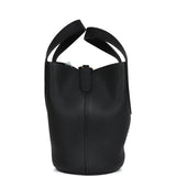 Hermes In-The-Loop 18 Black Clemence and Swift Gold Hardware