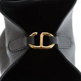 Hermes In-The-Loop 18 Black Clemence and Swift Gold Hardware