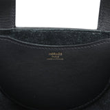 Hermes In-The-Loop 18 Black Clemence and Swift Gold Hardware