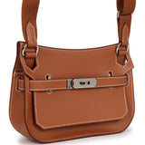 Hermes Jypsiere Mini Gold Evercolor Palladium Hardware