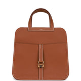 Hermes Halzan 25  Gold Clemence Gold Hardware