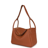 Hermes Lindy 30 Gold Clemence Gold Hardware