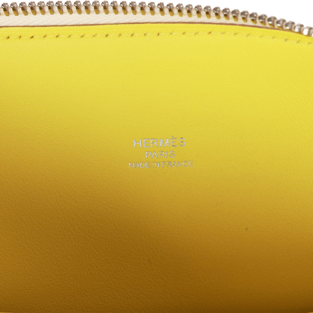 Lime and Mauve Sylvestre Epsom Tri Color 1923 Bolide 25 Palladium Hardware,  2022, Handbags & Accessories, 2022