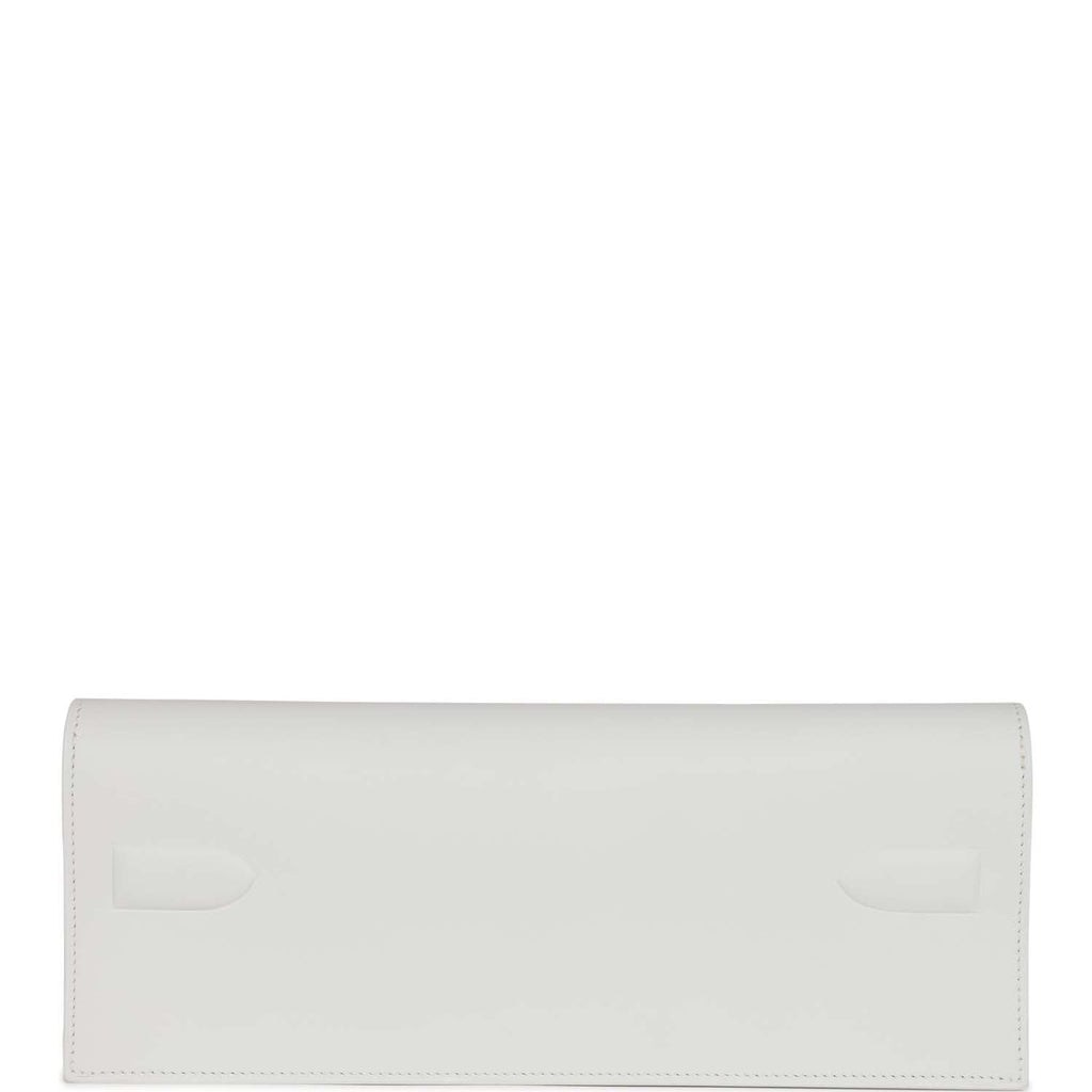 Hermes Shadow Kelly Cut New White Swift – Madison Avenue Couture