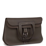 Pre-owned Hermes Halzan 31 Etain Clemence Palladium Hardware - Thumbnail View 2