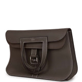 Pre-owned Hermes Halzan 31 Etain Clemence Palladium Hardware - Thumbnail View 5