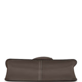 Pre-owned Hermes Halzan 31 Etain Clemence Palladium Hardware - Thumbnail View 6