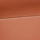 HERMES Shadow Kelly Clutch Swift Leather Gold