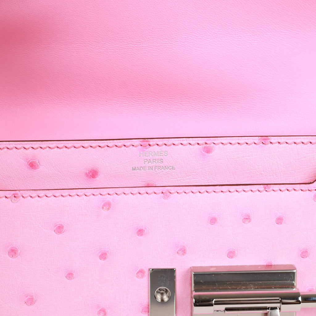 Hermes Birkin 30 Rose Tyrien Ostrich Palladium Hardware – Madison Avenue  Couture