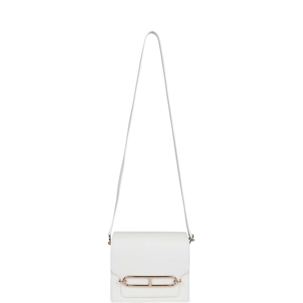 Hermès Roulis mini bag $7,400 Feu Evercolor U.S H070510CK9J #hermesnewin  #hermesfeu #hermesroulis #hermesroulisbag #hermesroulismini…
